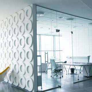 Modern office wallpaper