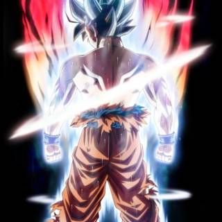 Goku UI iPhone wallpaper