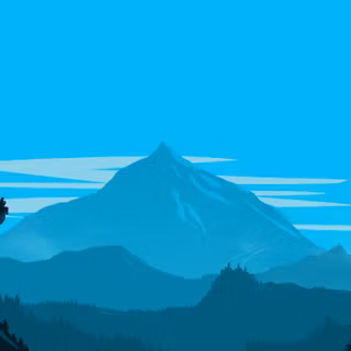 Firewatch blue wallpaper