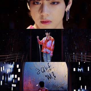 BTS V Fake Love wallpaper