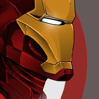 Iron Man head 4k iPhone wallpaper