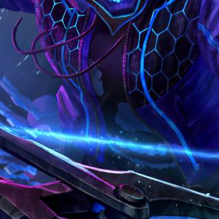 Neon gaming mobile wallpaper