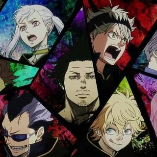 Black Clover manga desktop wallpaper