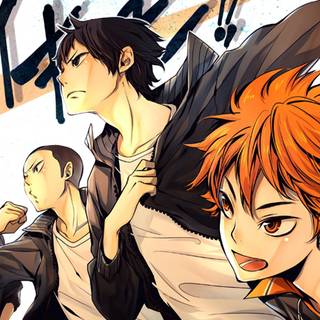 Haikyuu manga desktop wallpaper
