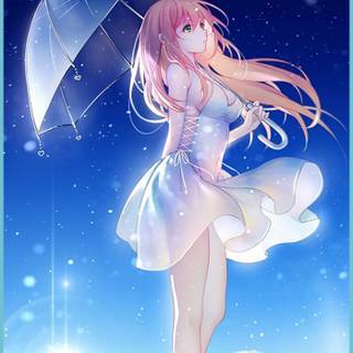 4k anime girl mobile wallpaper