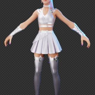 Ariana Grande Fortnite wallpaper