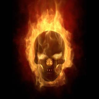 Fire effect wallpaper