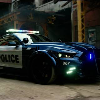 BMW police car wallpaper
