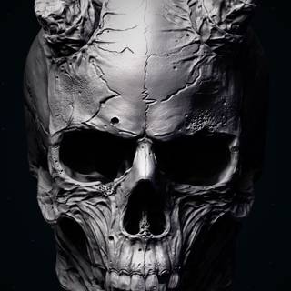 Demon mask wallpaper