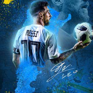 Gracias Messi wallpaper