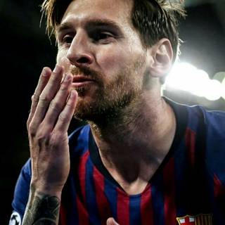 Messi commemoration wallpaper