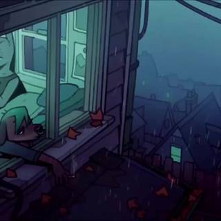 Chill room wallpaper