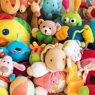 Baby toys wallpaper
