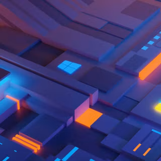 Colorful blocks wallpaper