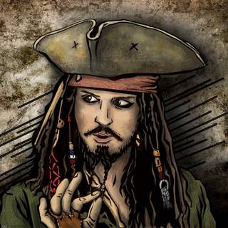 Jack Sparrow logo wallpaper