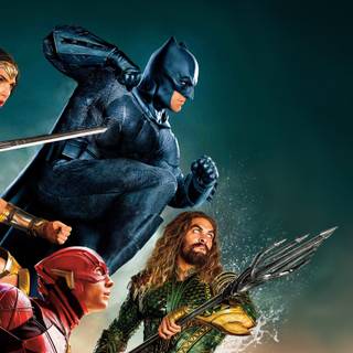 Justice League iPad wallpaper