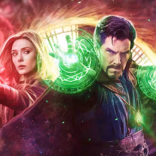 Stephen Strange and Christine Palmer desktop wallpaper