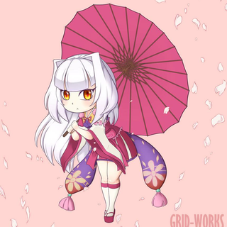 Kagura Cherry Witch wallpaper