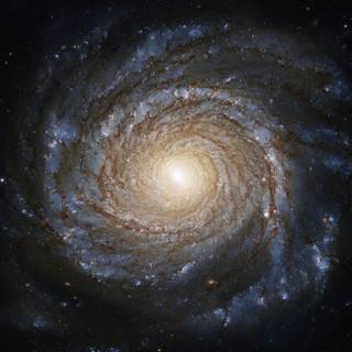 Spiral galaxy abstract 4k wallpaper