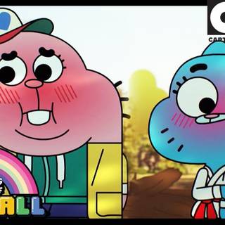 Amazing World of Gumball pink rabbit wallpaper