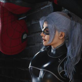 PS4 cat girl wallpaper