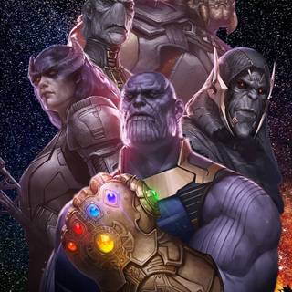 Avengers Black Order wallpaper