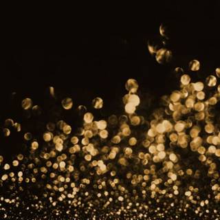 Glitter iPhone gold wallpaper