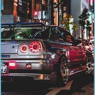 Nissan Skyline 4k iPhone wallpaper