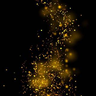 Glitter iPhone gold wallpaper
