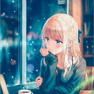 Anime girl aesthetic HD wallpaper