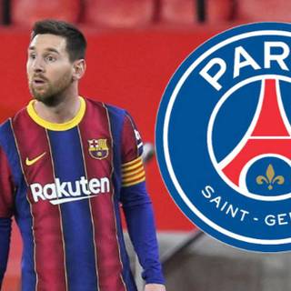 Lionel Messi 2021 Paris Saint Germain wallpaper