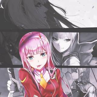 LEWD Zero Two wallpaper
