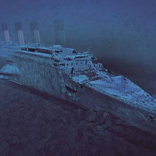 Titanic wreck wallpaper