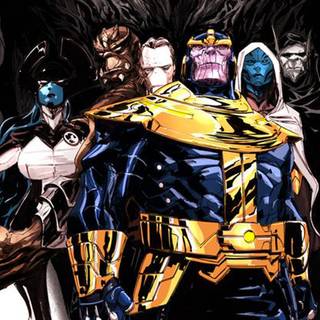 Black Order Marvel Cinematic Universe wallpaper