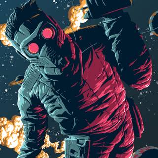 Peter Quill Star-Lord Guardians of the Galaxy wallpaper