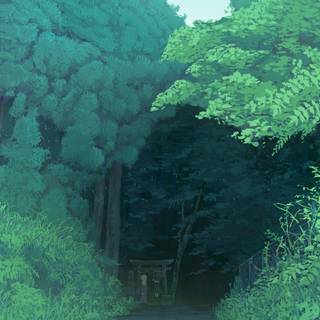 Computer green wallpaper