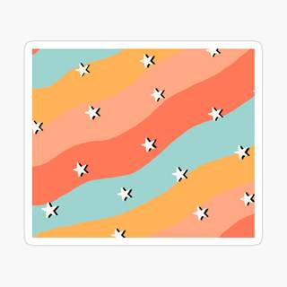 Yellow and red aesthetic wallpaper