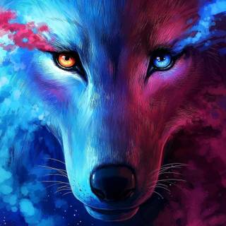 Wolf PC 4k wallpaper