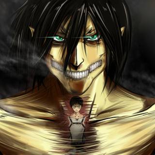 Eren Titan form wallpaper