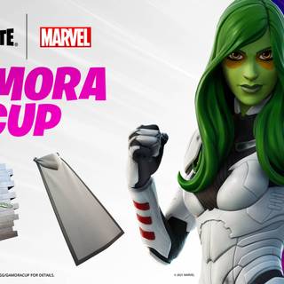 Gamora Fortnite wallpaper