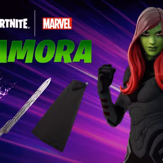 Gamora Fortnite wallpaper