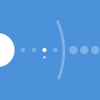 Solar System minimalist wallpaper