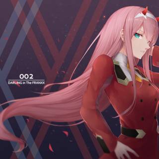 Darling In The Franxx aesthetic landscape wallpaper