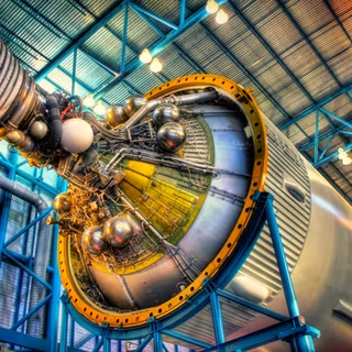 Rocket engine wallpaper