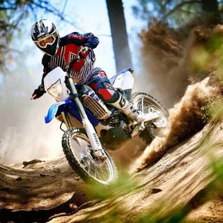 Yamaha dirt bike wallpaper