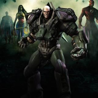 Superman vs Lex Luthor desktop wallpaper