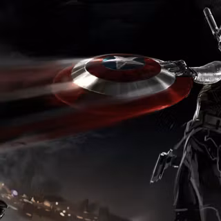 Winter Soldier logo wallpaper