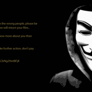 Ransomware wallpaper