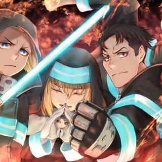 Fire Force PC wallpaper