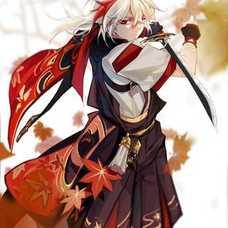 Kaedehara Kazuha Genshin Impact wallpaper